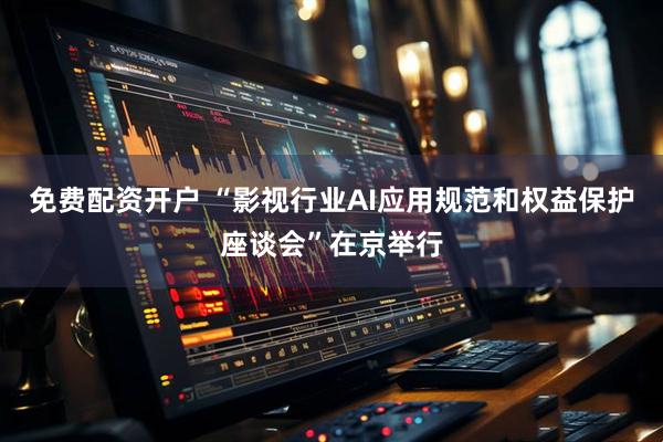 免费配资开户 “影视行业AI应用规范和权益保护座谈会”在京举行